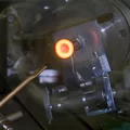 Diode laser used on contact zones of camshaft for hardening by Laserline diode lasers
