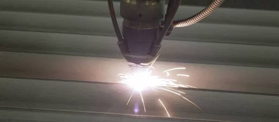 Thermal laser spraying on a membrane wall with Laserline diode lasers