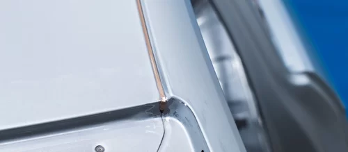 Brazed roof joint with multi-spot-module by Laserline diode lasers