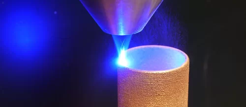 Process of cladding and additive manufacturing on copper with copper powder by Laserline diode lasers