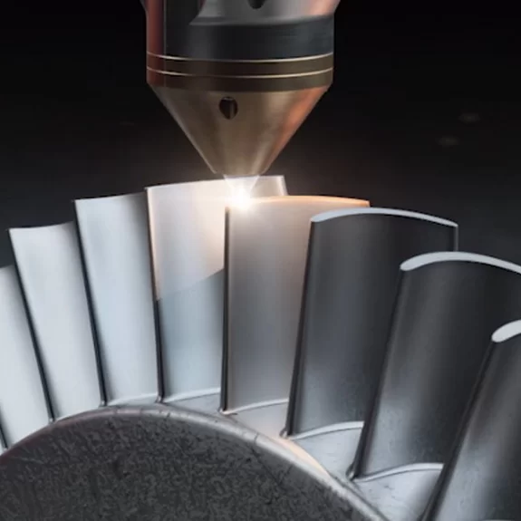 Laser Additive Manufacturing on metals by Laserline diode laser